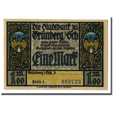 Banknote, Germany, Grünberg, 1 Mark, Batiment, 1922, UNC(63), Mehl:490.1a
