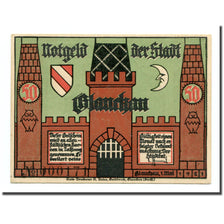 Geldschein, Deutschland, Glauchau Stadt, 50 Pfennig, personnage 5, 1921