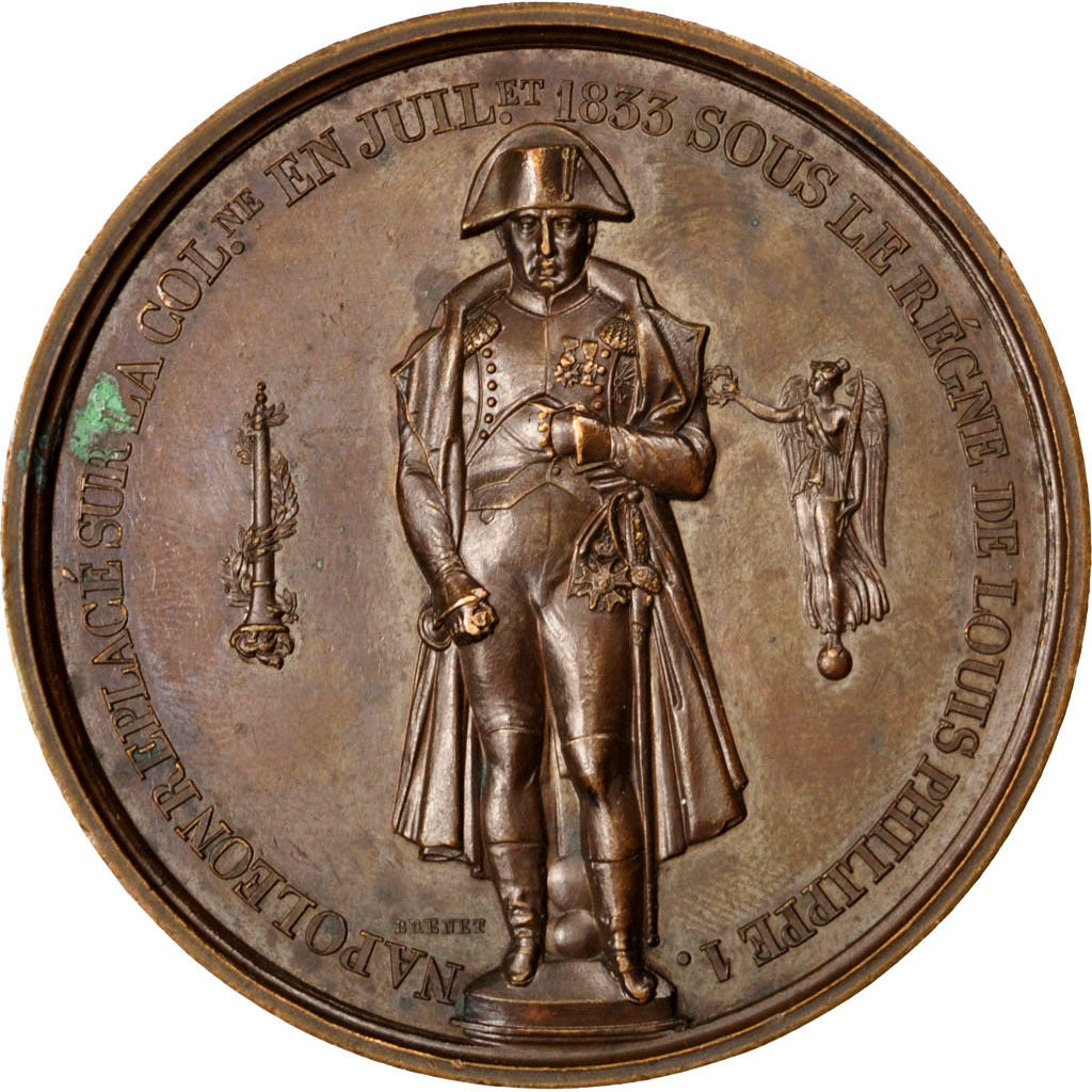 FRANCE, Politics, Society, War, Louis Philippe I, Medal, AU(50-53), Brenet,...