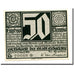 Biljet, Duitsland, Erfurt Stadt, 50 Pfennig, personnage 2, 1921, 1921-04-07