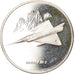 Switzerland, Medal, 60 Jahre Schweizer Flugwaffe, Aviation, 1974, AU(55-58)