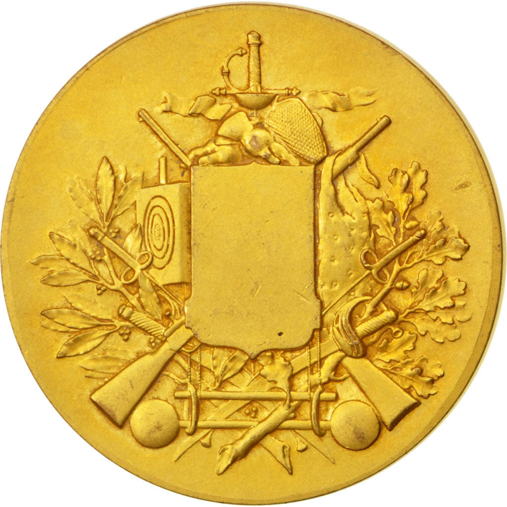 Francia, Medal, French Third Republic, Sports & leisure, Pillet, BB+, Bronzo, 40