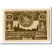 Banknot, Niemcy, Burgel Stadt, 25 Pfennig, personnage 1, 1921, 1921-05-28
