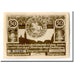 Banknote, Germany, Burgel Stadt, 50 Pfennig, personnage 2, 1921, 1921-05-28