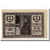 Banknote, Germany, Haarbrück, 1 Mark, Eglise, 1921, 1921-11-05, UNC(63)