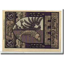 Banknote, Germany, Cüstrin, 50 Pfennig, batiment 1, 1921, 1921-02-01, UNC(63)