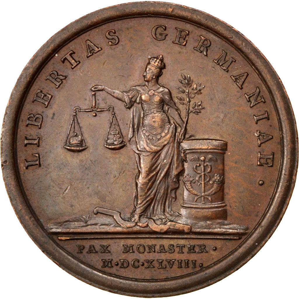 FRANCE, Politics, Society, War, Louis XIV, Medal, EF(40-45), Mauger, Bronze,...