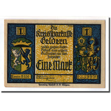 Banconote, Germania, Geldern Stadt, 1 Mark, dragon, 1922, SPL, Mehl:414.1b