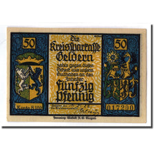 Banknote, Germany, Geldern Stadt, 50 Pfennig, Dragon 5, 1922, UNC(63)