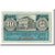 Billet, Allemagne, Goch, 10 Pfennig, Batiment, 1921, 1921-06-01, SPL