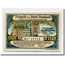 Banknote, Germany, Butzbach, 25 Pfennig, personnage 1, 1921, 1921-05-06