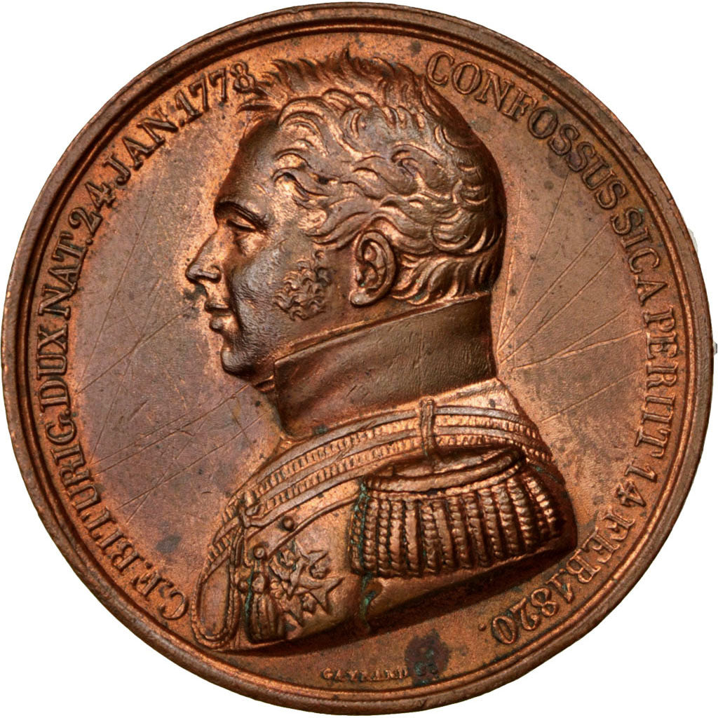 France, Medal, Louis XVIII, Religions & beliefs, Gayrard, AU(50-53), Bronze