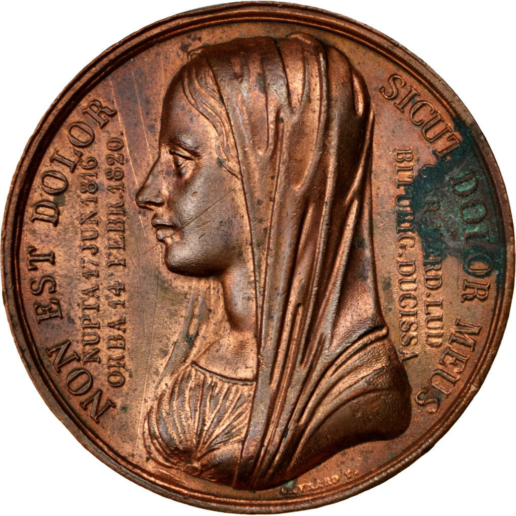 France, Medal, Louis XVIII, Religions & beliefs, Gayrard, AU(50-53), Bronze