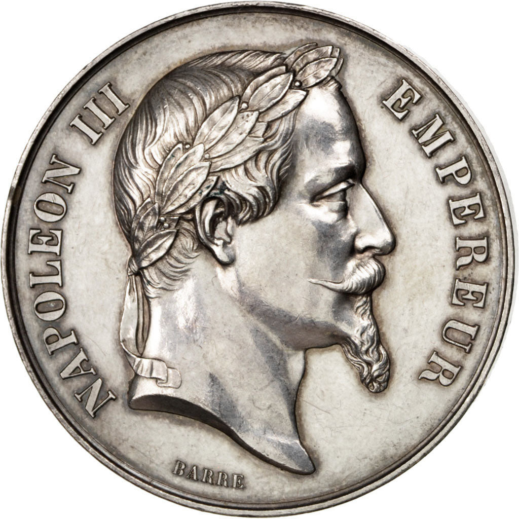 FRANCE, Business & industry, Second French Empire, Medal, AU(55-58), Barre,...