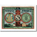 Banconote, Germania, Zörbig, 50 Pfennig, personnage 5, 1921, 1921-09-30, SPL