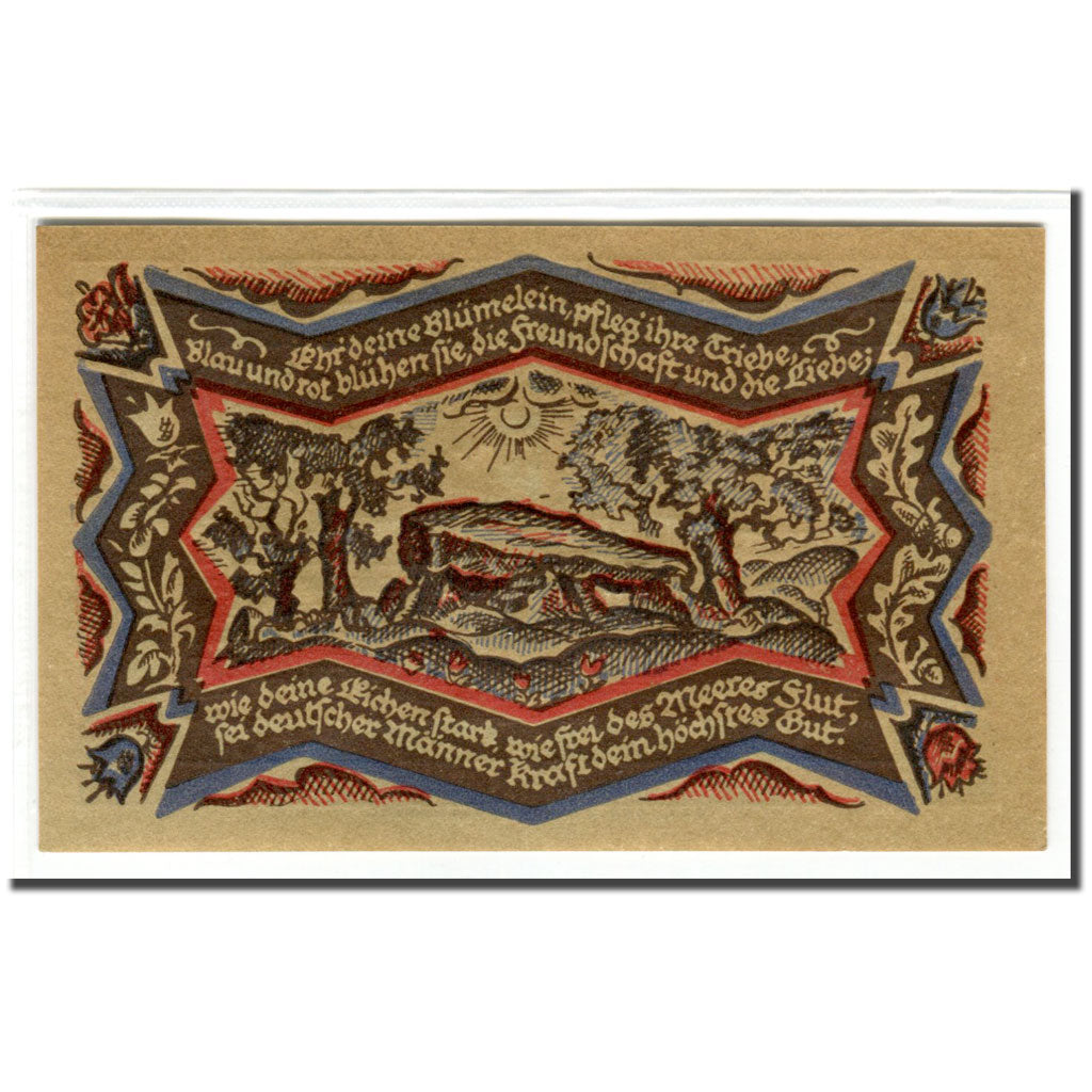 Banconote, Germania, Oldenburg, 50 Pfennig, paysage, 1921, SPL, Mehl:1017.1