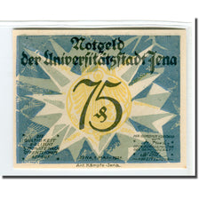 Banconote, Germania, Jena Stadt, 75 Pfennig, personnage 1, 1921, 1921-05-01