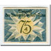 Banconote, Germania, Jena Stadt, 75 Pfennig, personnage 1, 1921, 1921-05-01