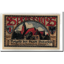 Banknote, Germany, Bitterfeld Stadt, 25 Pfennig, Citation 7, 1921, UNC(63)