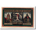 Billete, Alemania, Bitterfeld Stadt, 50 Pfennig, paysage 2, 1921, SC, Mehl:111.1