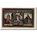 Billete, Alemania, Bitterfeld Stadt, 50 Pfennig, dirigeable, 1921, SC
