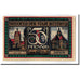Banknot, Niemcy, Bitterfeld Stadt, 50 Pfennig, personnage, 1921, Undated