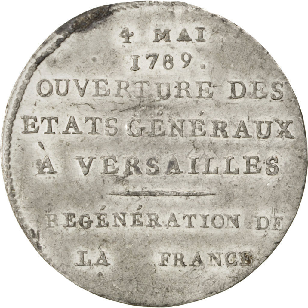FRANCE, Politics, Society, War, End of Monarchy, Medal, AU(55-58), Tin, 32, 4.00