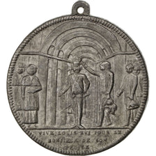 FRANCE, Politics, Society, War, End of Monarchy, Medal, AU(50-53), Tin, 44,...