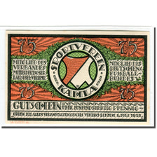 Banknote, Germany, Kahla, 75 Pfennig, personnage 2, 1922, 1922-07-01, UNC(63)