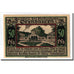 Banconote, Germania, Oeynhausen Bad, 50 Pfennig, paysage, 1921, SPL, Mehl:1009.1
