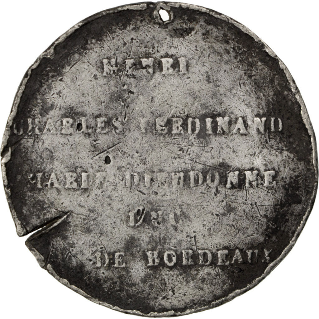 Naissance de Henri V, Médaille