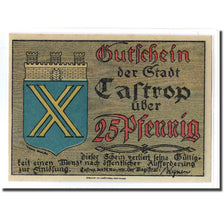 Banknote, Germany, Castrop Stadt, 25 Pfennig, cheval, 1921, 1921-03-24, UNC(63)