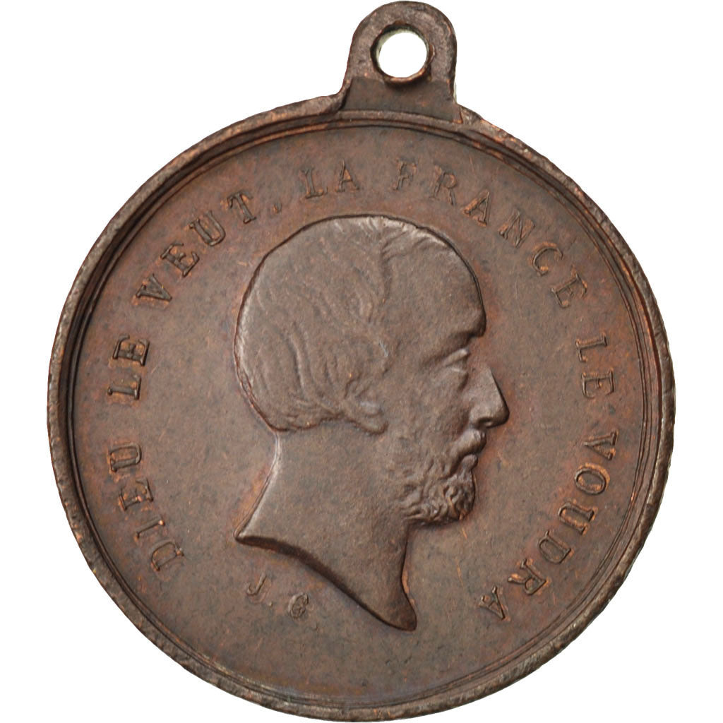 FRANCE, Politics, Society, War, French Second Republic, Medal, AU(50-53),...