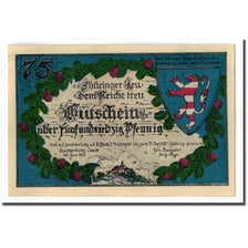 Banknote, Germany, Kahla, 75 Pfennig, château, 1921, 1921-06-15, UNC(63)