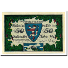 Billet, Allemagne, Kahla, 50 Pfennig, chateau 3, 1921, 1921-06-15, SPL