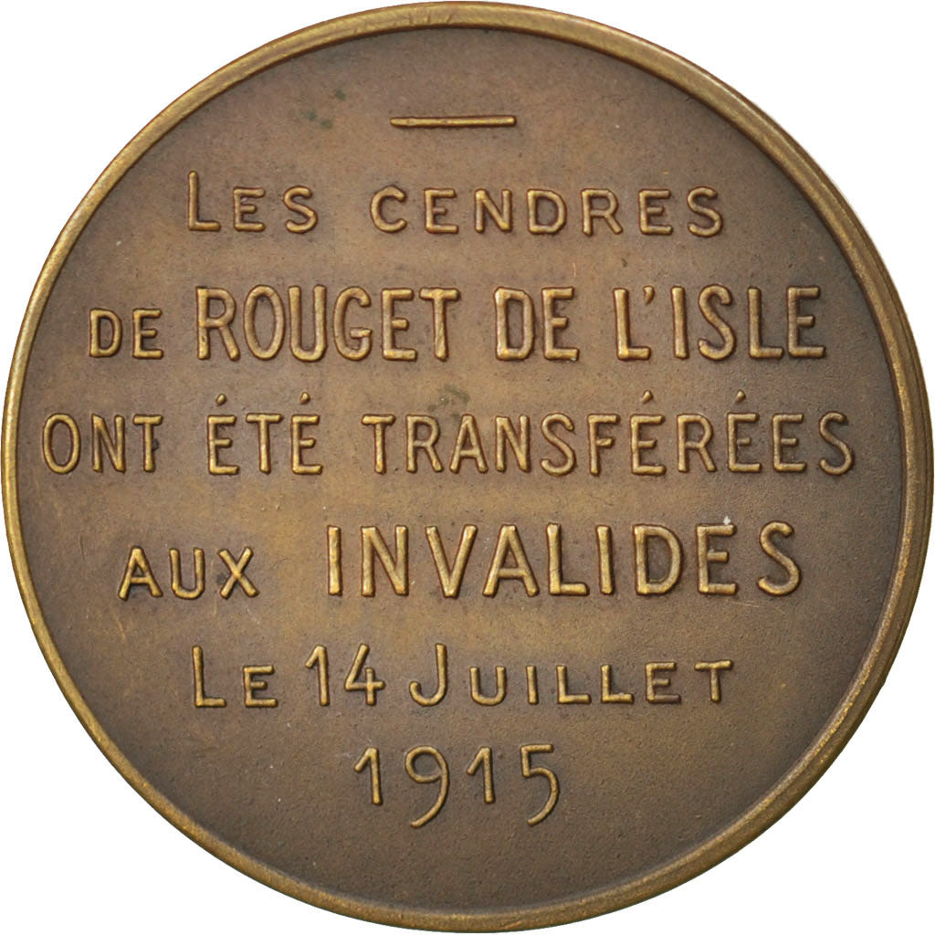 FRANCE, Arts & Culture, French Third Republic, Medal, AU(55-58), Bronze, 28,...