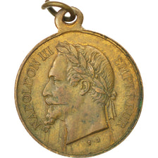 France, Medal, Second French Empire, Politics, Society, War, TTB+, Cuivre