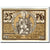 Banconote, Germania, Alfeld, 25 Pfennig, Batiment, 1921, 1921-07-01, SPL