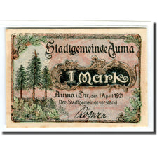 Banknote, Germany, Auma, 1 Mark, paysage 4, 1921, 1921-04-01, AU(55-58)