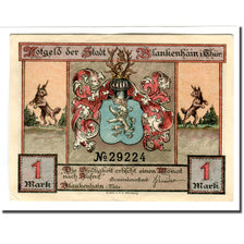 Banknote, Germany, Blankenhain in Thuringen Stadt, 1 Mark, personnage 1, 1921