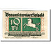 Banknote, Germany, Braunschweig, 10 Pfennig, Batiment, 1921, 1921-05-01