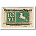 Banconote, Germania, Braunschweig, 10 Pfennig, paysage, 1921, 1921-05-01, SPL