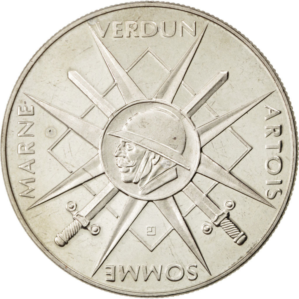 FRANCE, History, French Fifth Republic, Medal, MS(65-70), Nickel, 40, 31.40