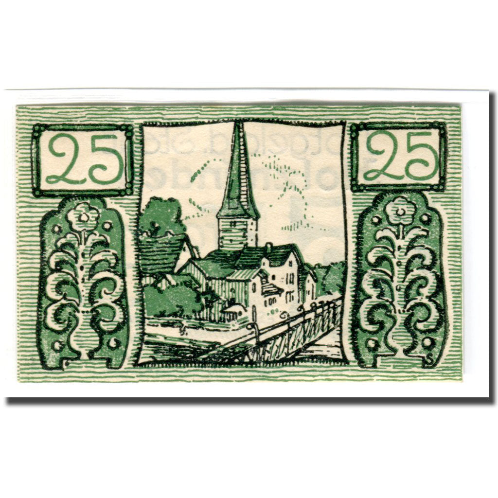 Banknote, Germany, Holzminden, 25 Pfennig, Batiment, 1922, 1922-05-01, UNC(63)