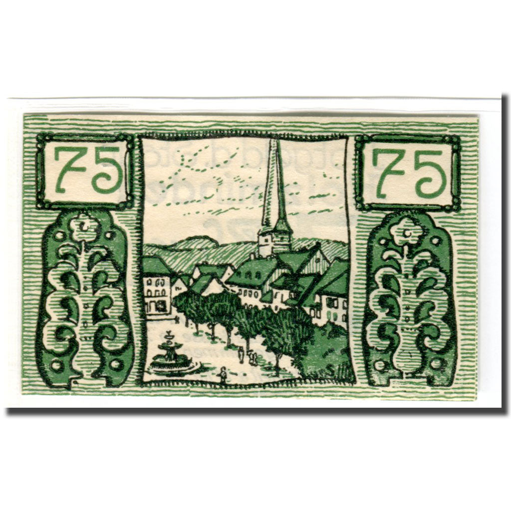 Banconote, Germania, Holzminden, 75 Pfennig, batiment 2, 1922, 1922-05-01, SPL