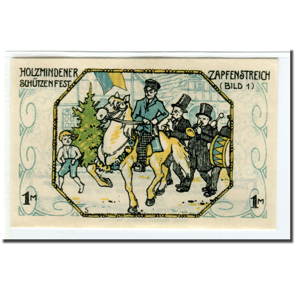 Geldschein, Deutschland, Holzminden, 1 Mark, cavalier 1, 1922, 1922-05-01, UNZ-