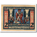 Banknote, Germany, Munster, 2 Mark, Armoirie, 1921, 1921-08-01, UNC(63)