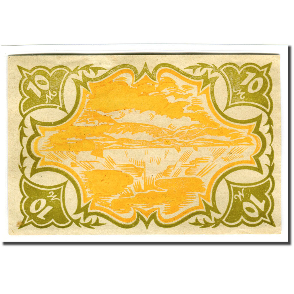 Banknote, Germany, Schobull, 10 Mark, paysage, 1922, UNC(63), Mehl:1194.12