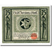 Banknote, Germany, Sternberg Stadt, 50 Pfennig, batiment 1, 1922, 1922-01-23