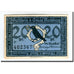 Biljet, Duitsland, Merseburg Stadt, 20 Pfennig, personnage 1, 1921, 1921-05-01